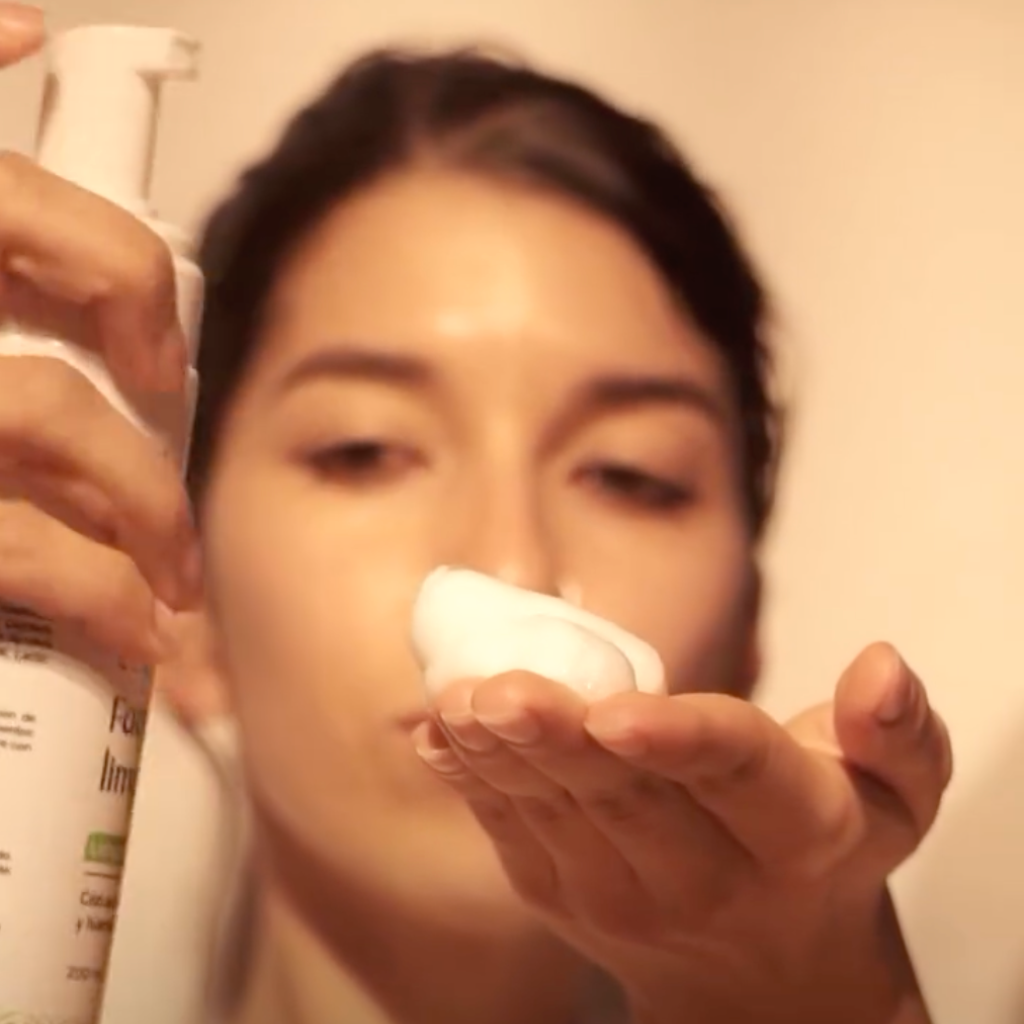 Espuma Facial Limpiadora