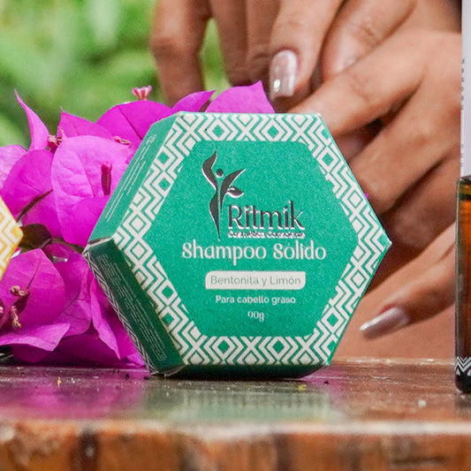Shampoo Sólido Bentonita y Limón